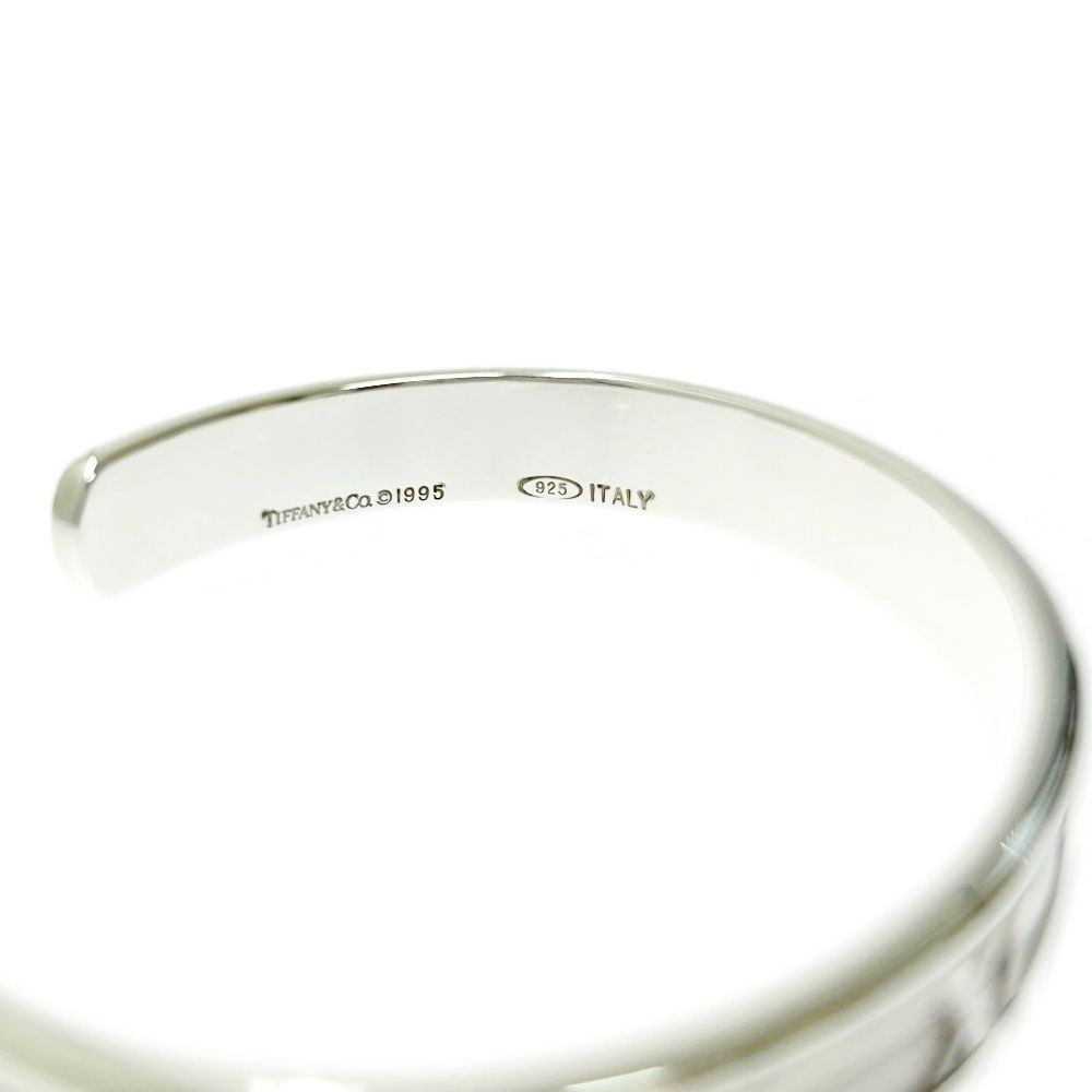 Tiffany & Co. シルバーバングル ローマ数字刻印 ティファニー