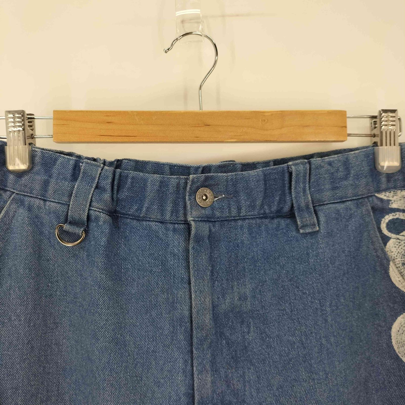 ヒステリックグラマー HYSTERIC GLAMOUR SNAKE BAGGY DENIM PANTS 