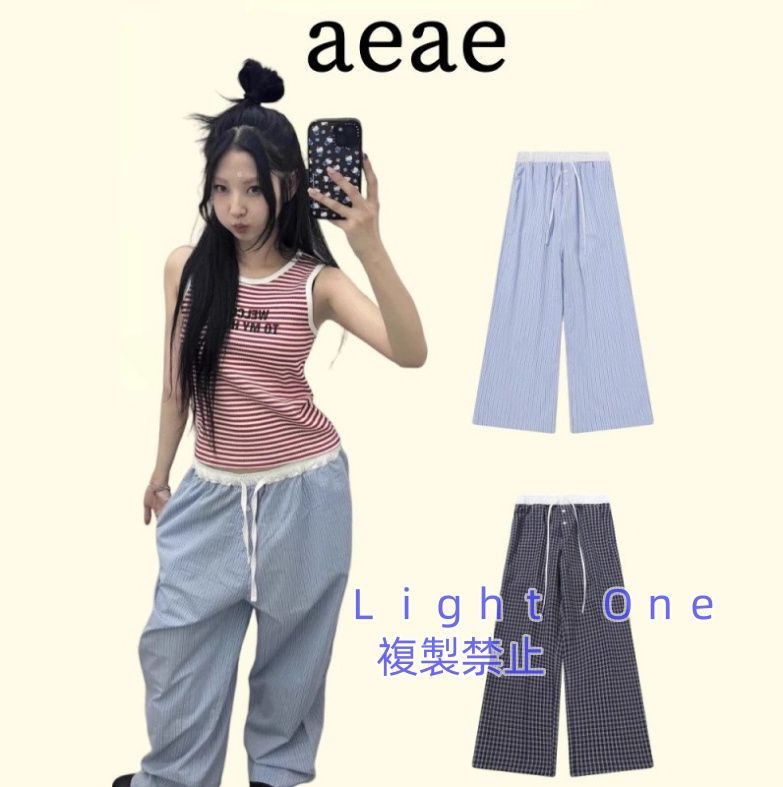 ☆AEAE☆ PAJAMA LOUNGE PANTS パジャマ パンツ 韓国発 大人気 ☆AEAE☆ PAJAMA LOUNGE PANTS パジャマ パンツ 韓国発 大人気