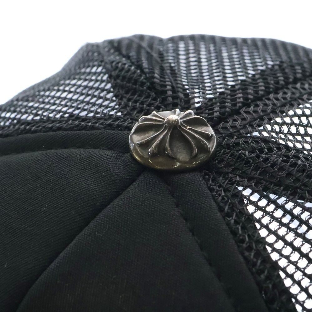 クロムハーツ　CHHKレザー パッチ キャップ　香港限定品 CHROME HEARTS (クロムハーツ) 香港限定品 CHHK レザーパッチ