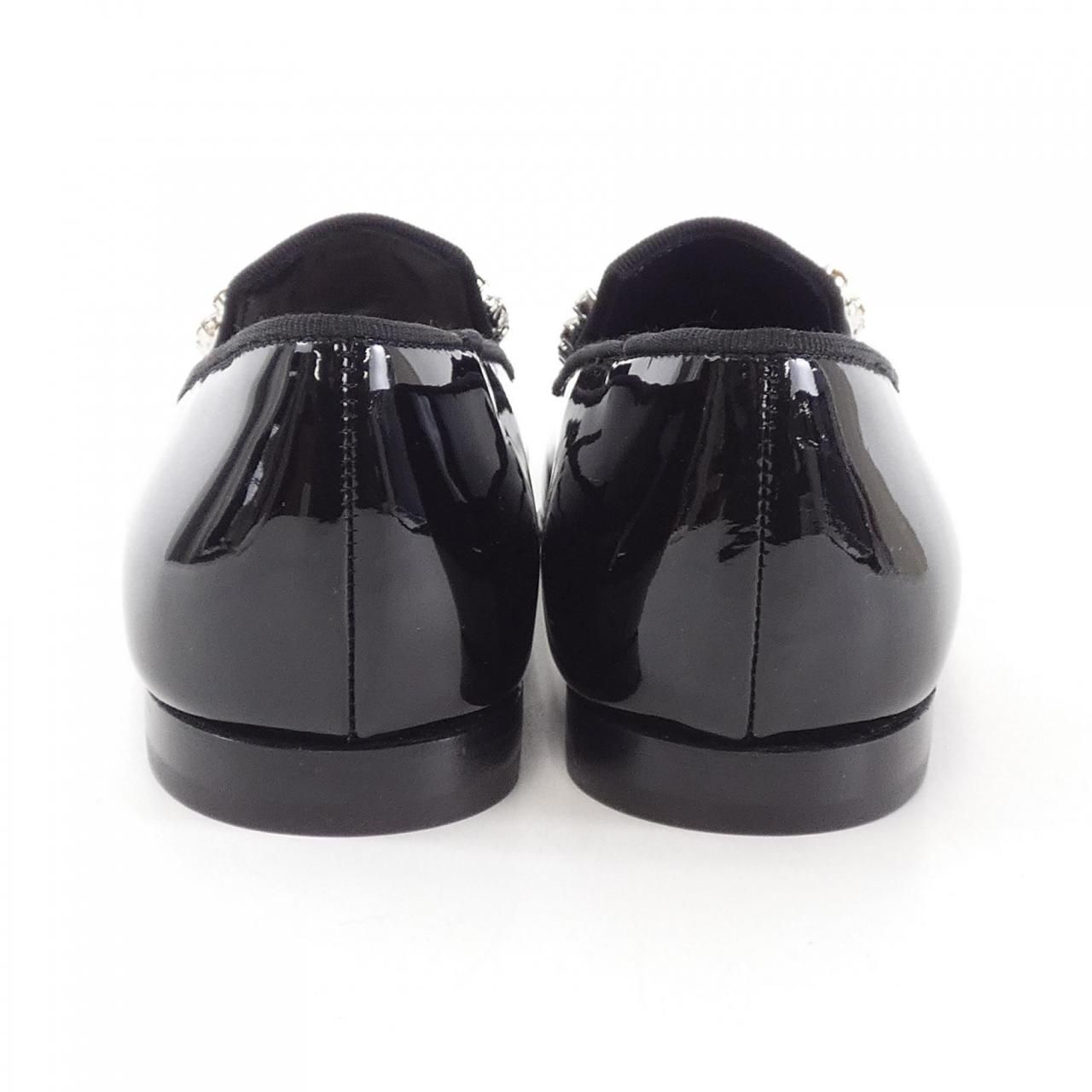 マノロブラニク MANOLO BLAHNIK フラットシューズ 35 1/2 化学繊維×スエード ボルドー レディース レース 靴 マノロブラニク MANOLO BLAHNIK フラットシューズ