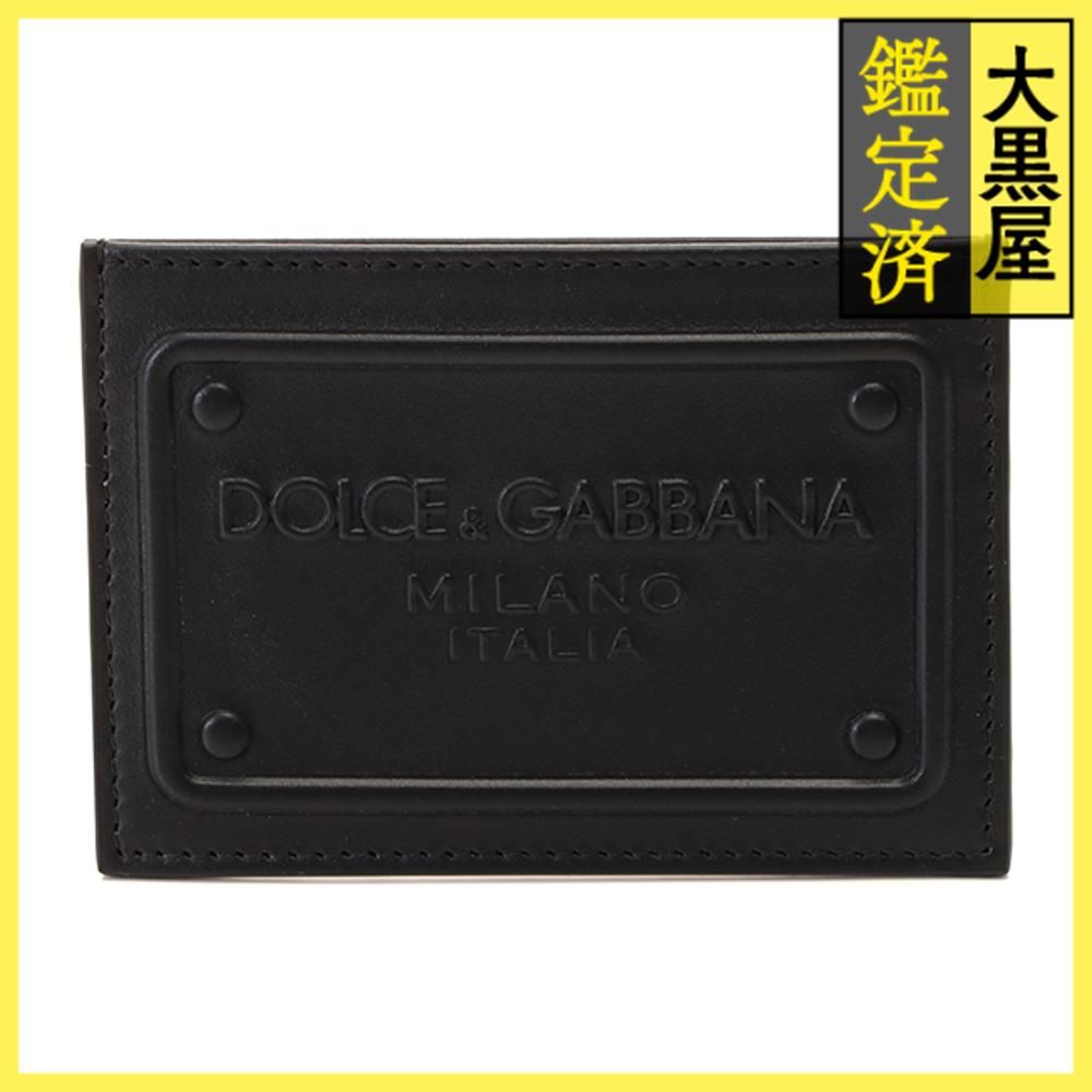 ドルチェアンドガッバーナ レリーフロゴ カードホルダー BP3239AG218 431