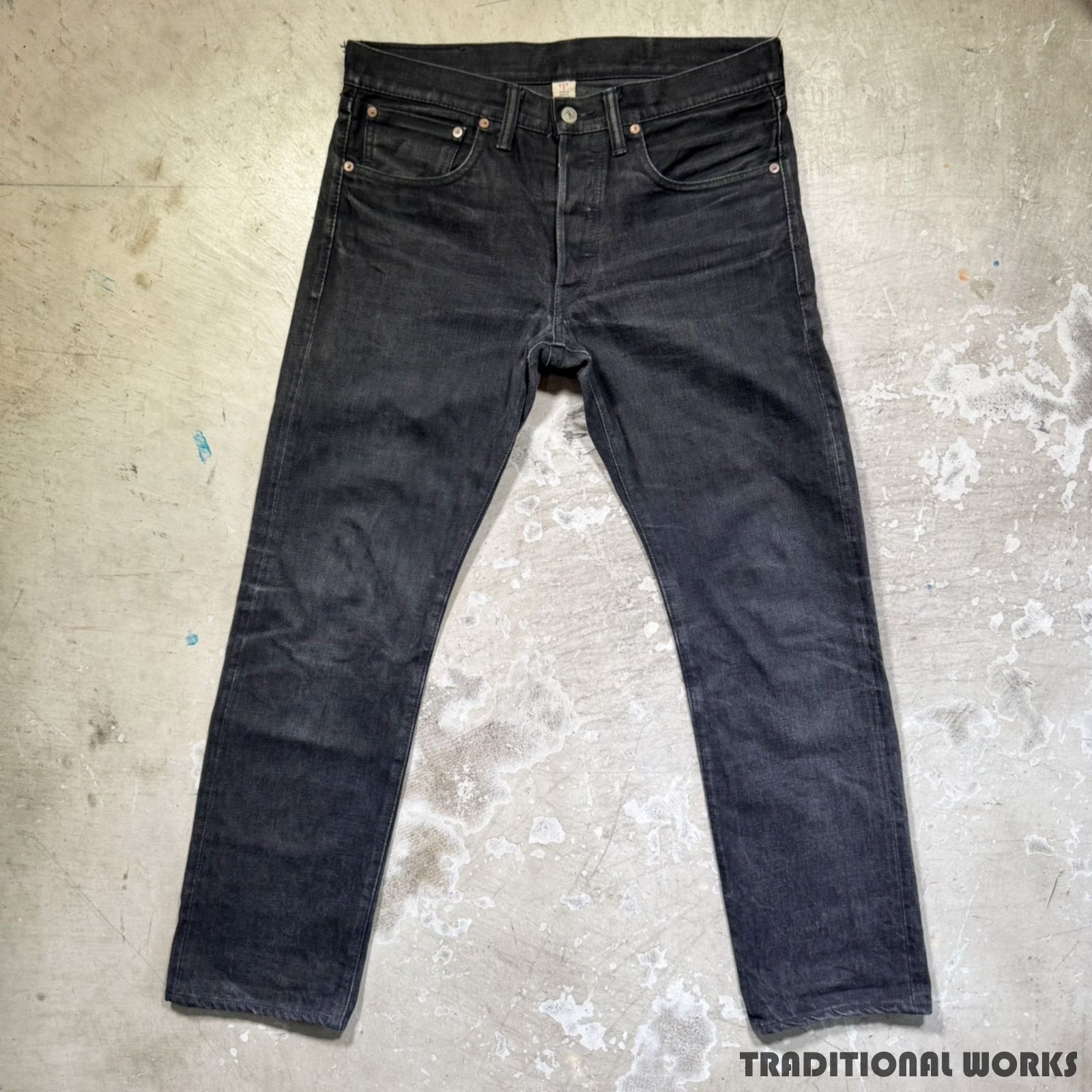 メンズ RRL ダブルアールエル SLIM FIT スリムフィット ブラックデニム 