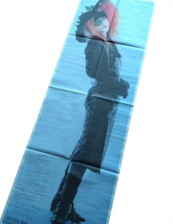hide ヒデ X JAPAN パノラマ新聞 サンスポ 特大サイズ 生誕60