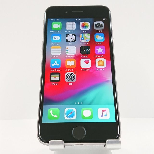 iPhone6 16GB ドコモ スペースグレー 送料無料 本体 c05917
