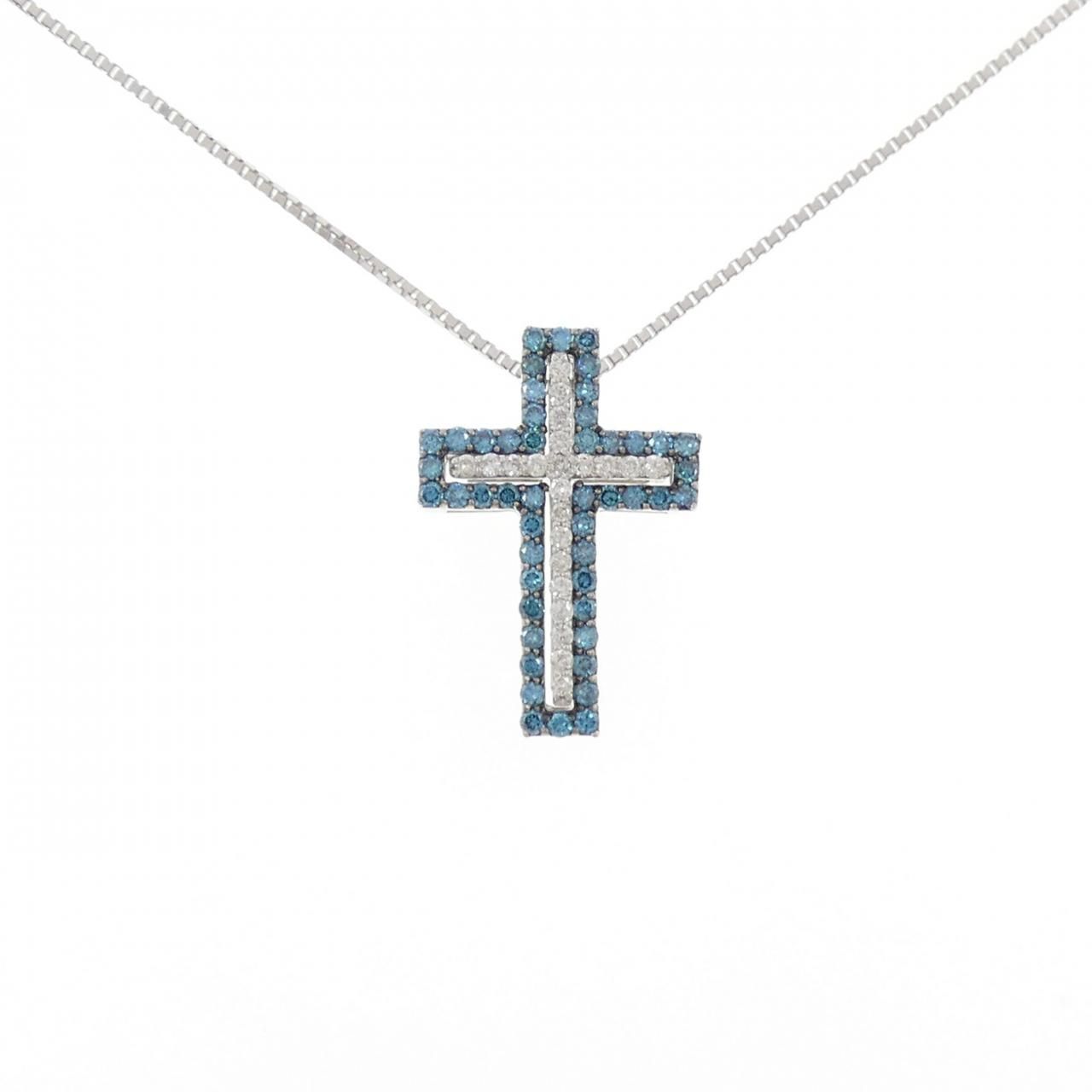 ダイヤモンド/0.50ct ネックレス K18WG I3166 K18WG ダイヤモンド ネックレス 0.50CT - メルカリ