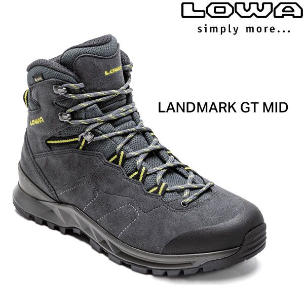 LOWA ローバー ランドマークGT MID アンスラサイト ゴアテックス防水 ビブラムソール 登山靴 トレッキングシューズ