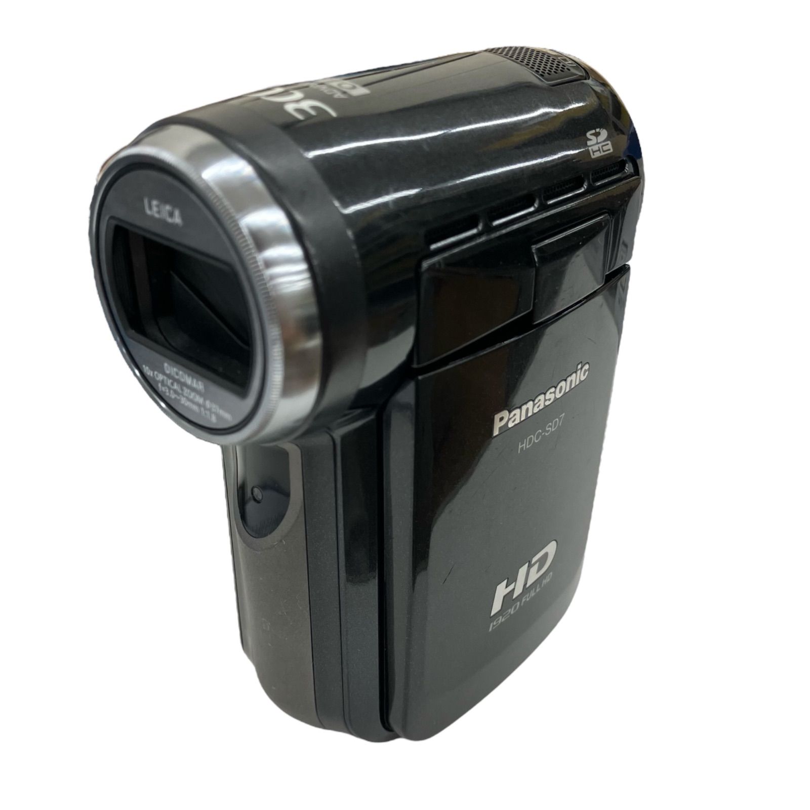 パナソニック　HDC-SD7 FULL HDデジタルビデオ　ブラック パナソニック フルハイビジョンビデオカメラ HDCーSD7ブラック HDC-