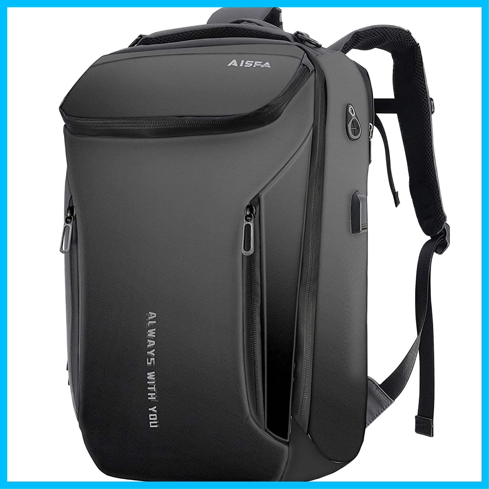 商品 旅行 学生 30L バッグ USB充電機能付き 防水 bag 防災 通勤 大容量 修学 PCビジネスリュック 男女兼用 17インチ バックパック 多機能 メンズリュックサック A4収納 リュック 多ポケット AISFA