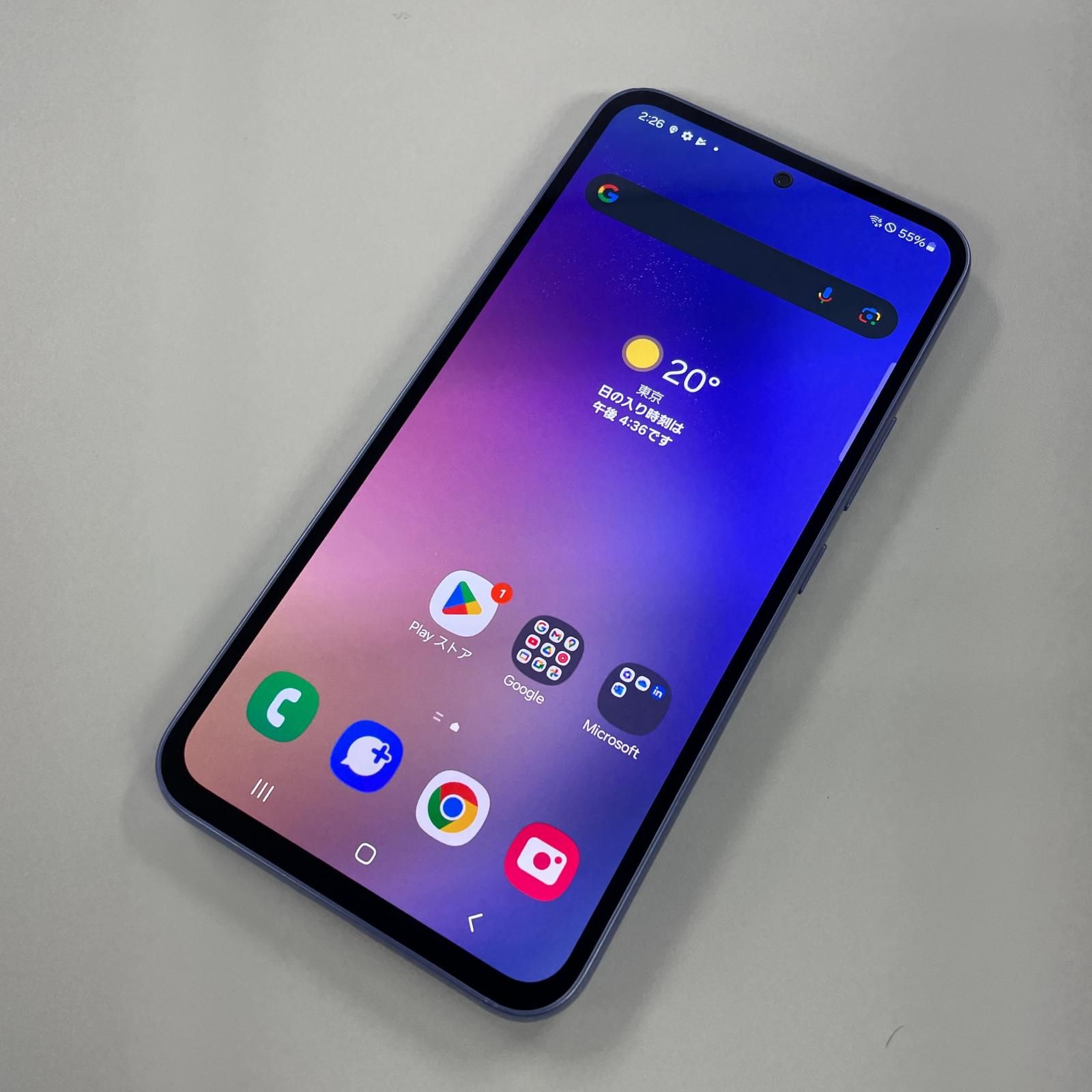 au Galaxy A54 5G SCG21 オーサムバイオレット