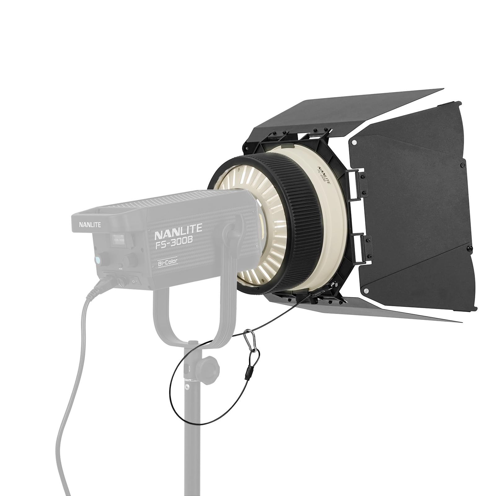 NANLITE FL 20 G フレネルレンズ10° 45° バーンドア付属 ボーエンズマウント FS 300 B FC 500 Forza BII