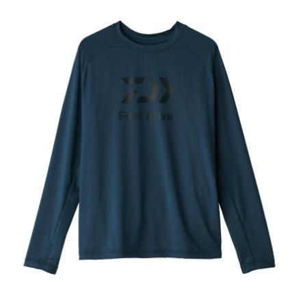 ダイワ DE-6225 ICEDRY? ロングスリーブシャツ ネイビー M