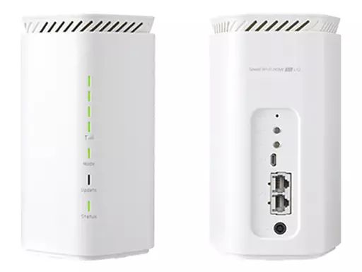 携帯電話 UQ ホームルーター Speed Wi-Fi HOME 5G L12 UQ版 ホワイト NAR02SWU