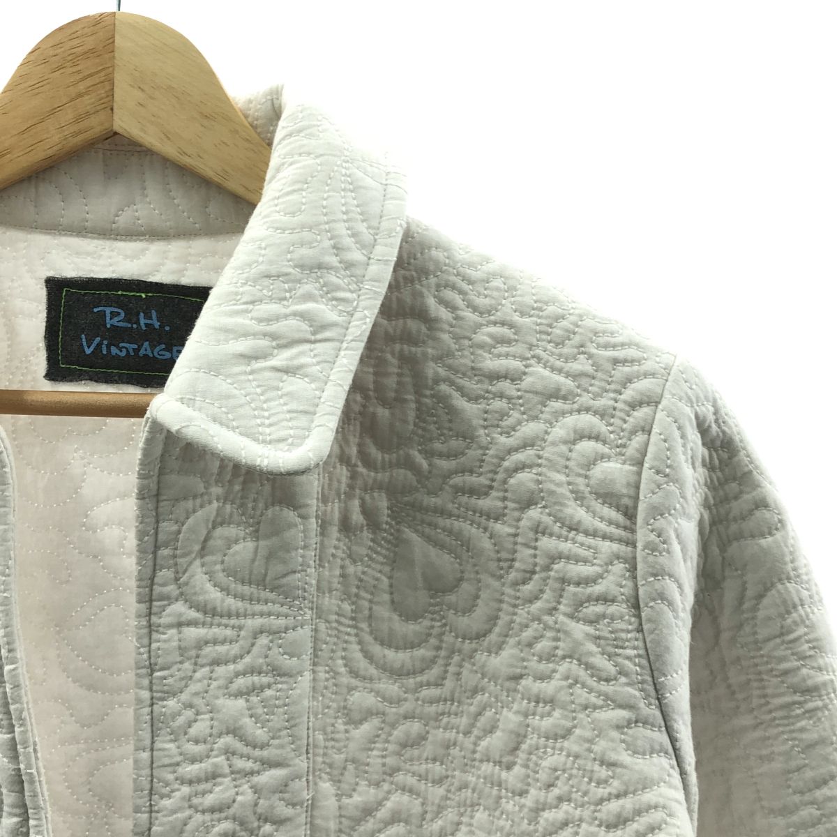 ロンハーマン　キルトジャケット　XS ホワイト ロンハーマン キルトジャケット XS ホワイト