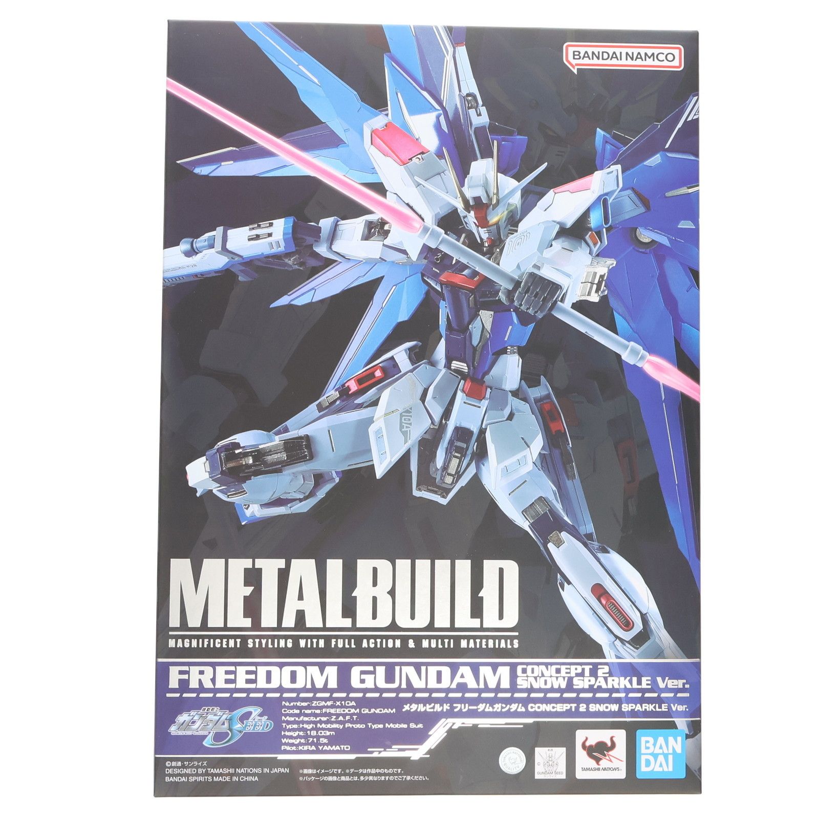 METAL BUILD フリーダムガンダム CONCEPT 2 SNOW SPARKLE Ver