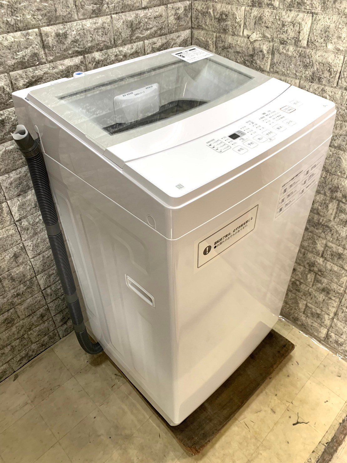 大阪送料無料★3か月保障付き★洗濯機★日立★2020年★NW-50F★S144 大阪送料無料☆3か月保障付き☆洗濯機☆日立☆5kg☆2020年☆NW