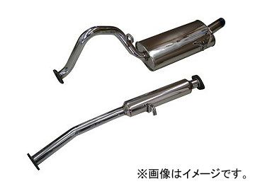 シルクロード オールステンレスマフラー 1AB-L30 トヨタ レビン/トレノ AE86