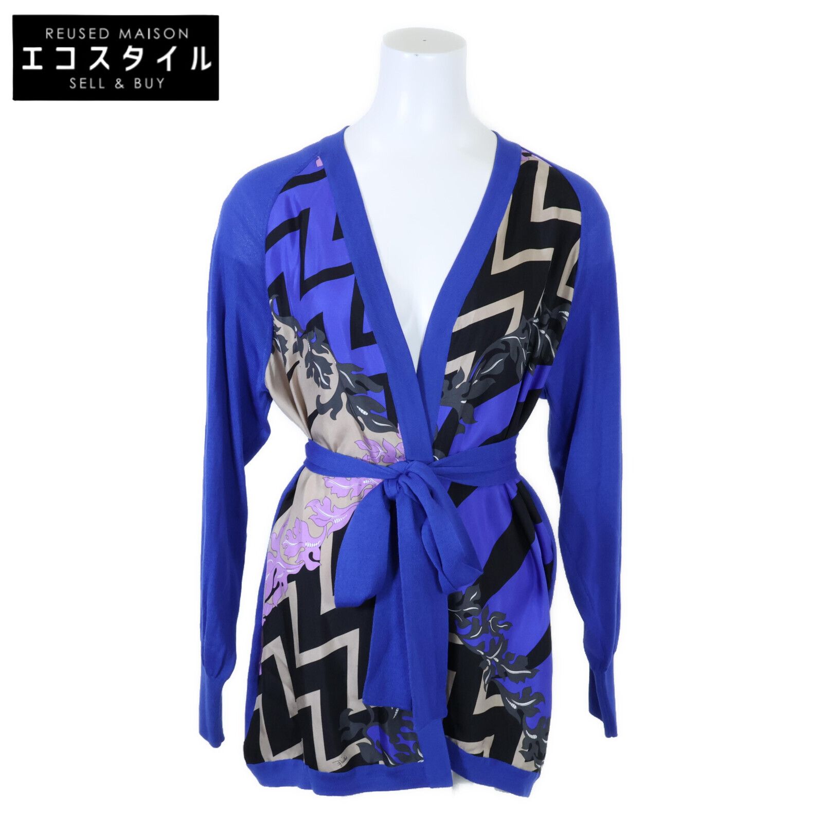 Emilio Pucci エミリオプッチ 【美品】0UKQ30 シルクxウール 総
