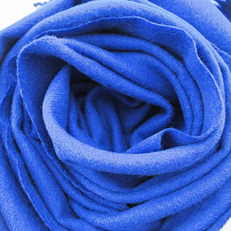 【美品】The inoue brothers マフラー　ブルー　アルパカ International Gallery BEAMS（インターナショナルギャラリー