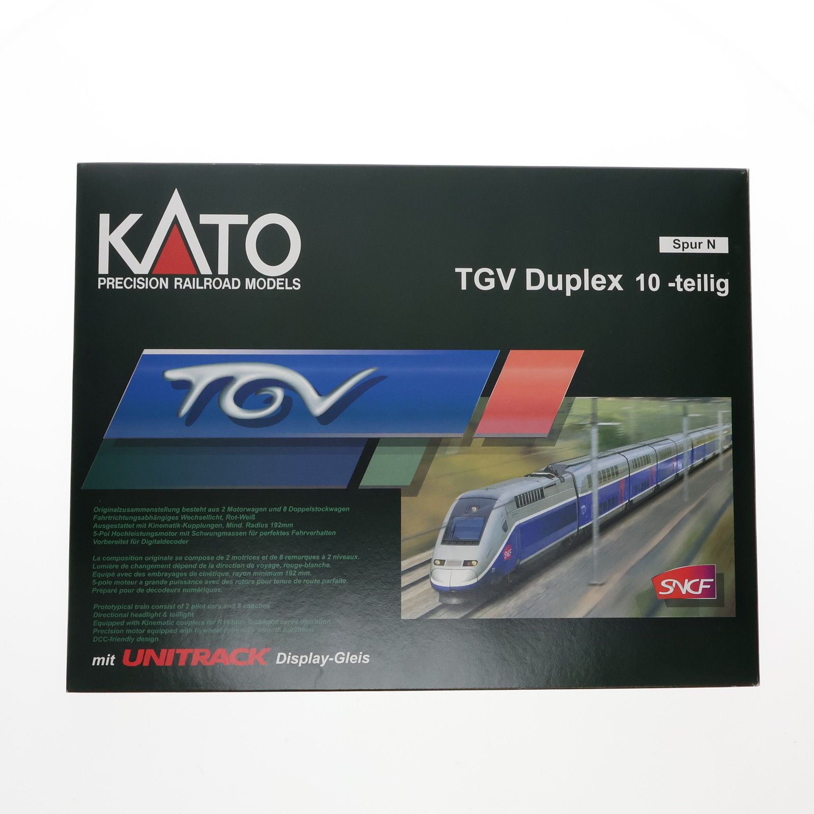 TGV Duplex(テジェヴェ デュープレックス) 10-teilig(10両セット)(動力