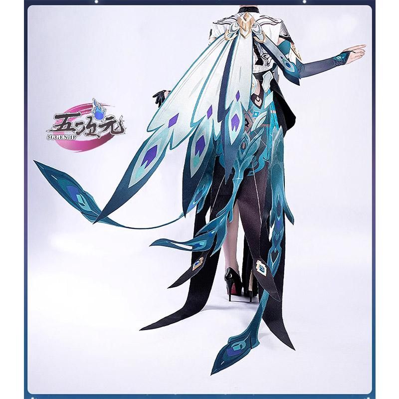 UWOWO 崩壊3rd コスプレ ヴィタ 衣装 ウィッグ 靴 マント 追加可