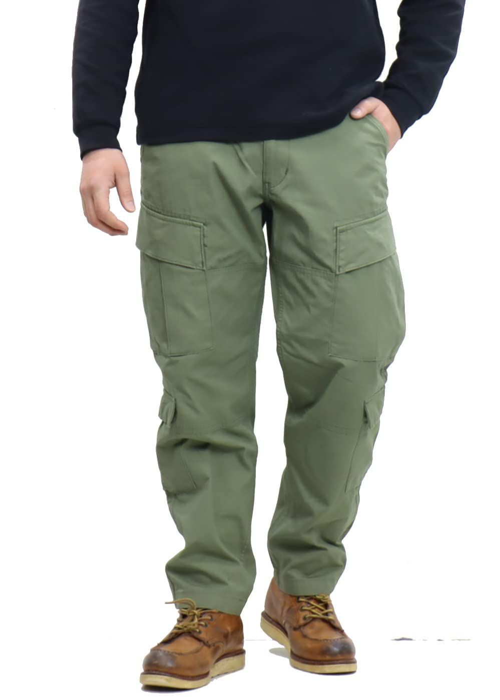 S_L.OLIVE アルファインダストリーズ カジュアルパンツ コンバットカーゴパンツ TB1058 メンズ L.OLIVE S
