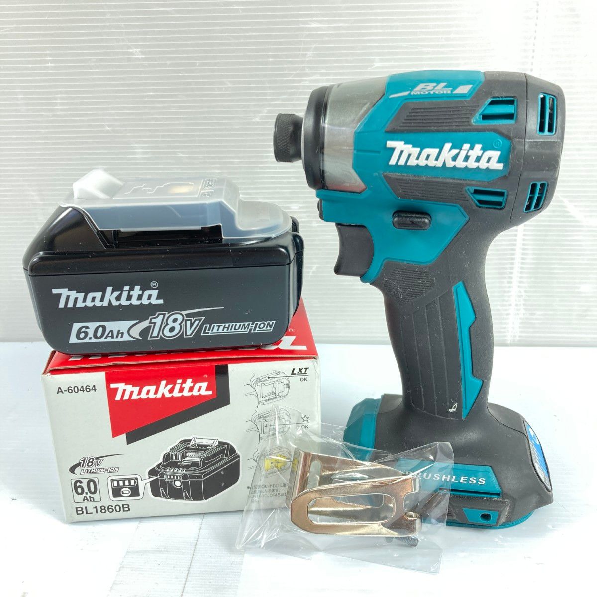 ＊＊MAKITA マキタ 18V 充電式インパクトドライバ バッテリ1個付属 PSEマークあり TD173D ブルー