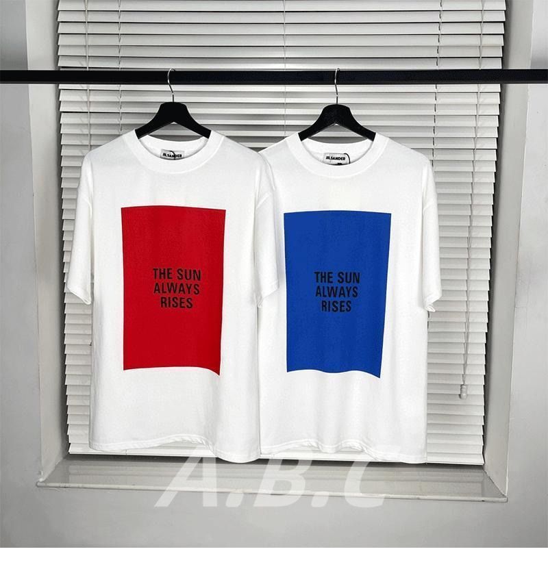 JIL SANDER THE SUN ALWAYS RISES Tシャツ