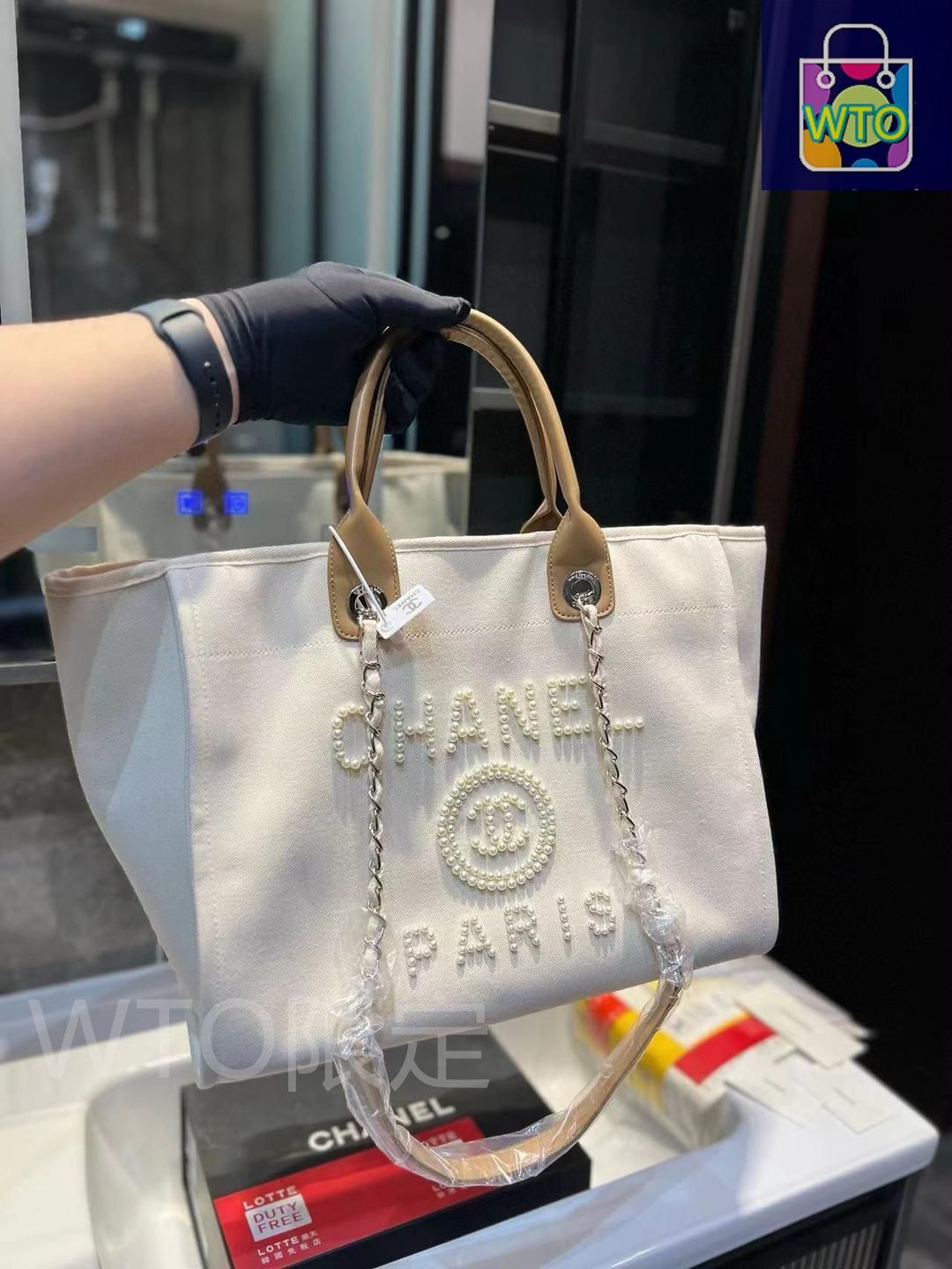 S*I様 シャネルラバートートバック CHANEL シャネル トートバッグ ショルダーバッグ 人気｜本日限定