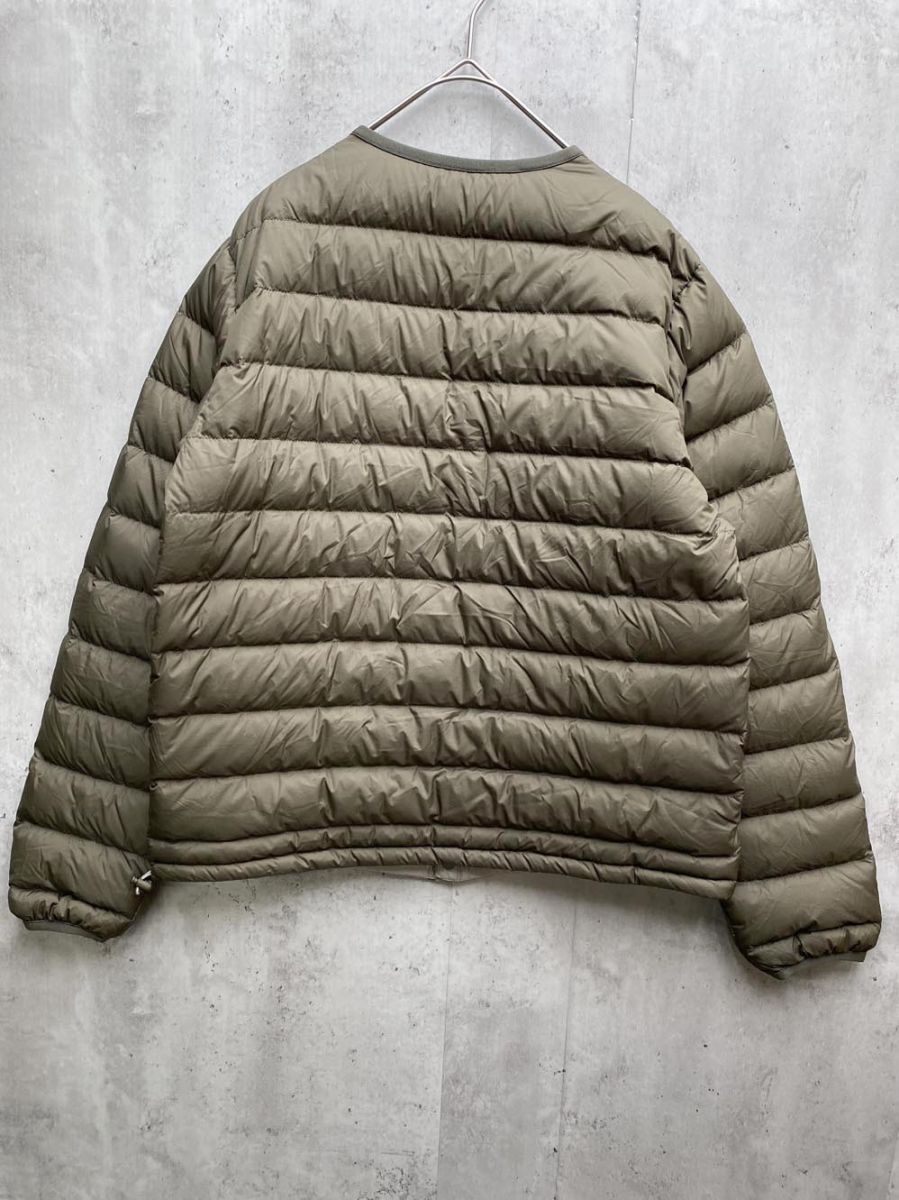 ダントン インナーダウンジャケットJD-8748 カーキ 36サイズ ダントン インナーダウンジャケットJD-8748 カーキ 36サイズ