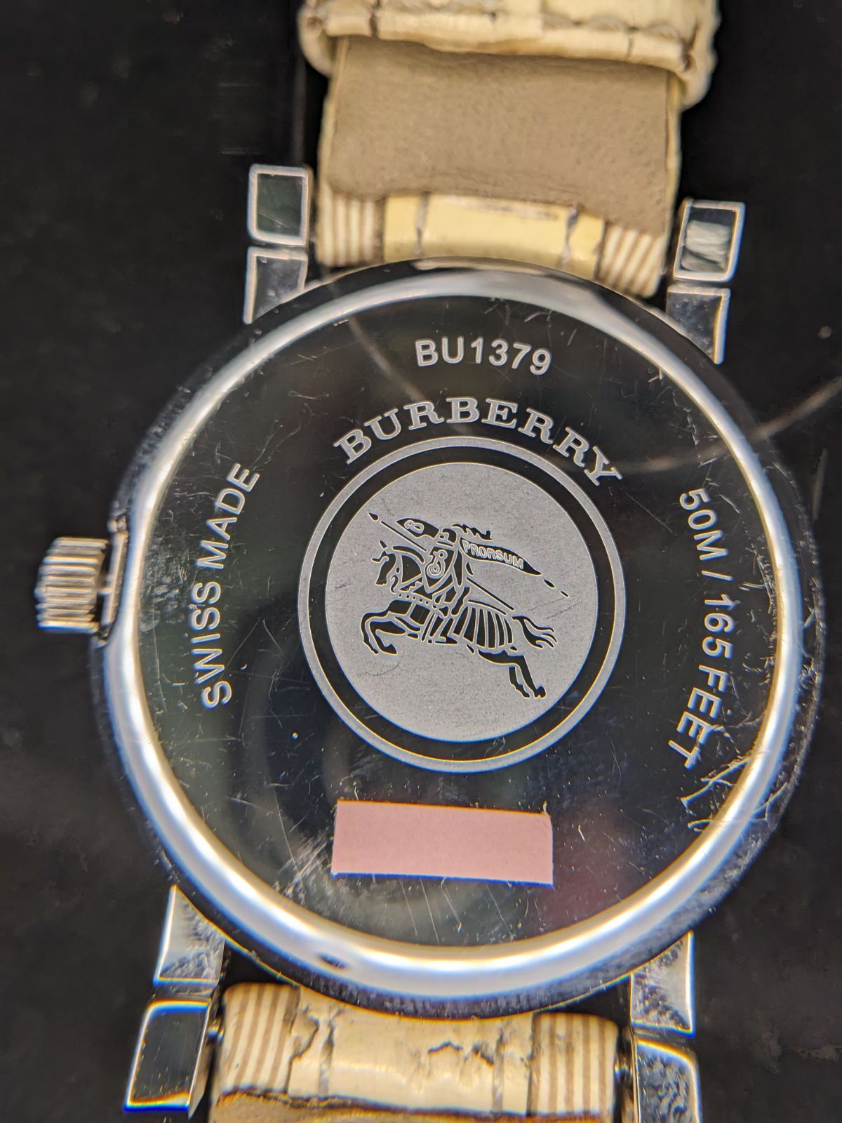 ⭐動作OK❗BURBERRY バーバリー BU1379 腕時計 シルバー⭐ - メルカリ