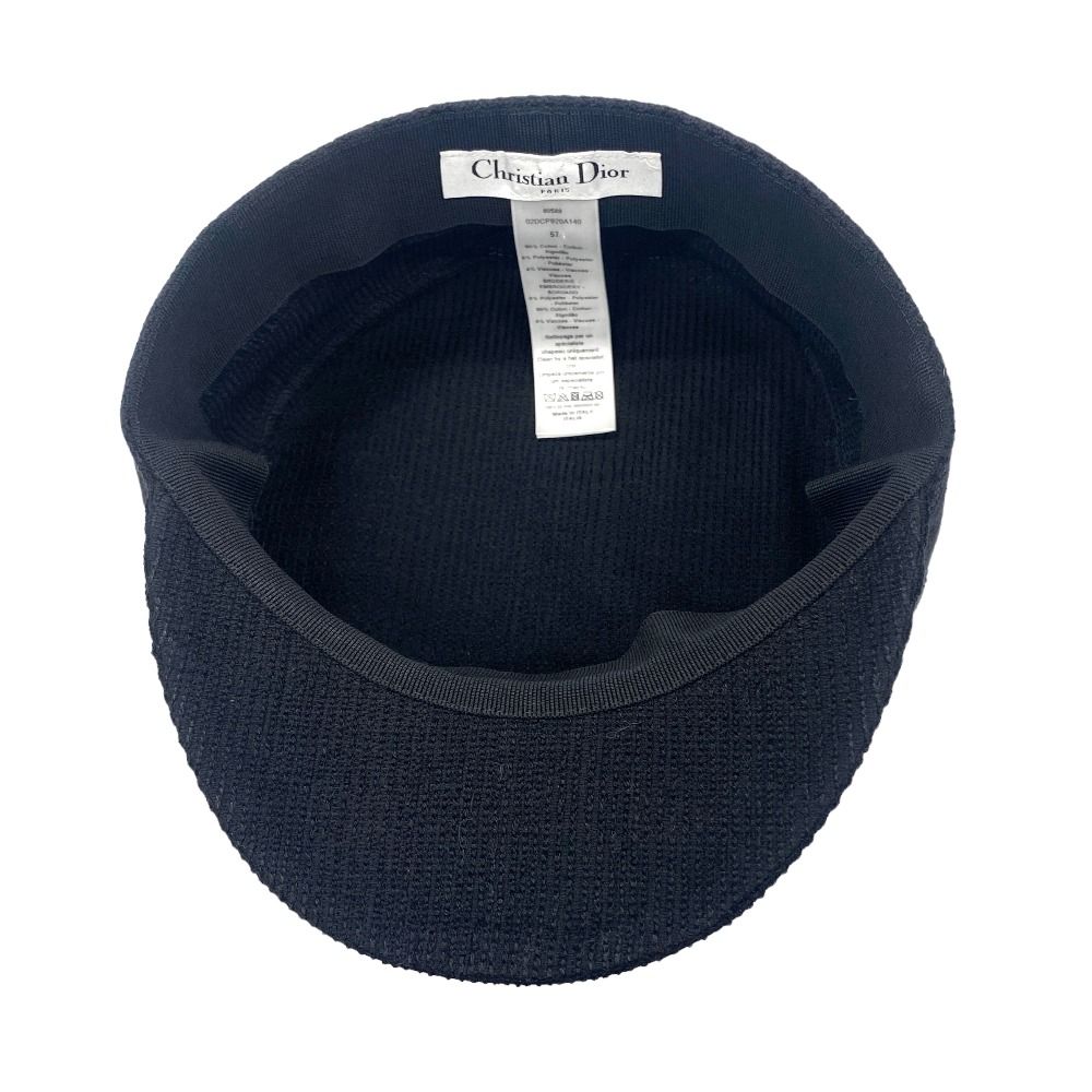 christian dior キャスケット　メッシュ　58 Dior キャスケット ネイビー christian dior キャスケット