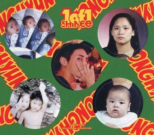 中古】キャラカード ジョンヒョン(SHINee) めんこ型フォトカード