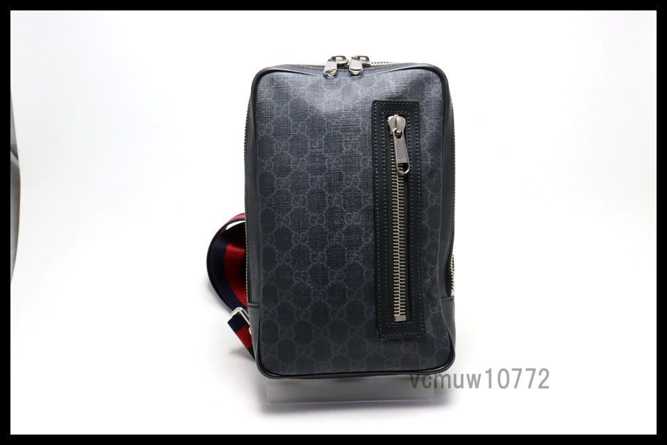 近年モデル 美 GUCCI GGスプリーム レザー ボディバッグ グッチ 1009df09457
