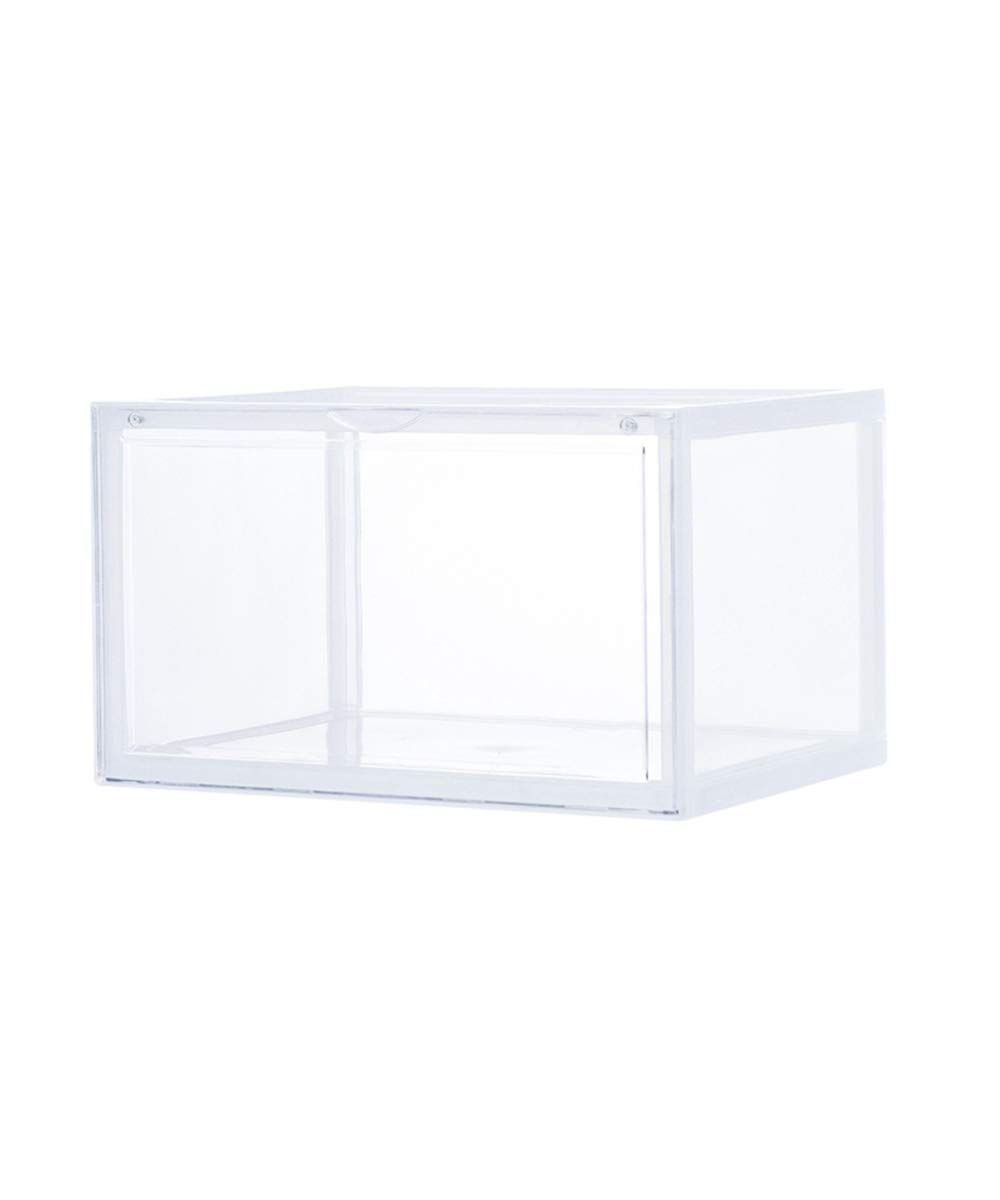 【特売】b.c.l シューズ ケース KD サイド クリア 靴 スニーカー シューズ ボックス 組み立て 収納 121028 W36×D29×H22cm