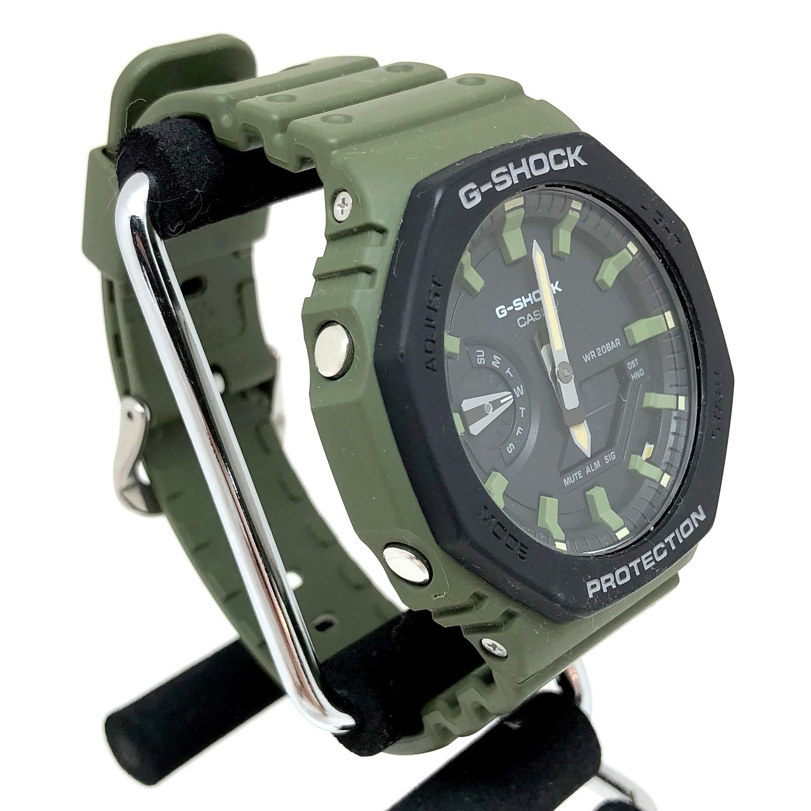 G-SHOCK GA-2110SU-3AJF デジタル腕時計 カーキ CASIO G-SHOCK/GAー2110SUー3AJF （カーキ） - ファッション通販