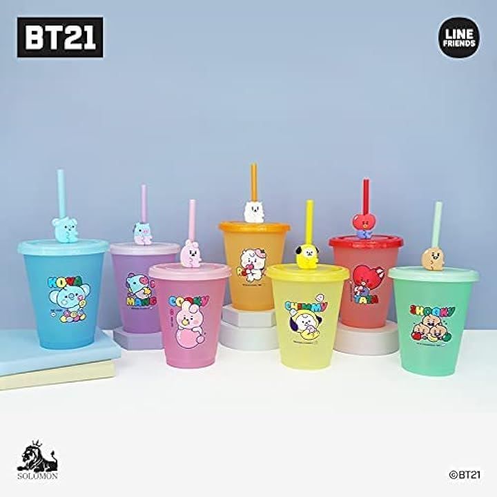 株式会社ソロモン商事 BT21 タンブラー COOKY BT21-BTU-CK( パープル