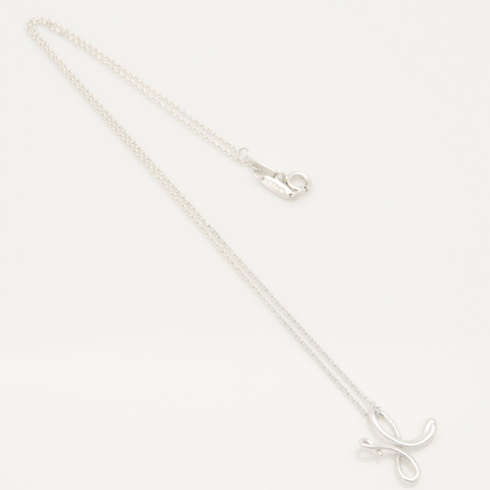 TIFFANY ティファニー ノーツレター【Ｙ】ニシャル ネックレス TIFFANY ティファニー ノーツレター イニシャル ネックレス Y