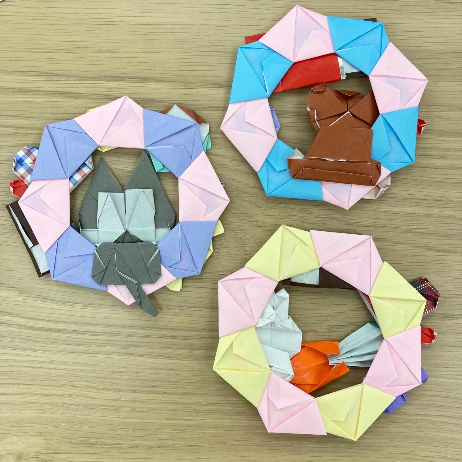 ツムツム バレンタイン リース 3セット マフラーがかわいいペアセット