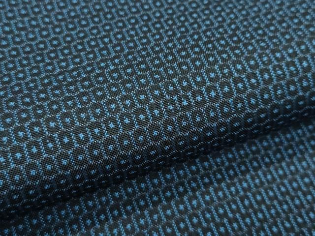 平和屋着物□極上 男性 本場大島紬 アンサンブル キングサイズ 100亀甲