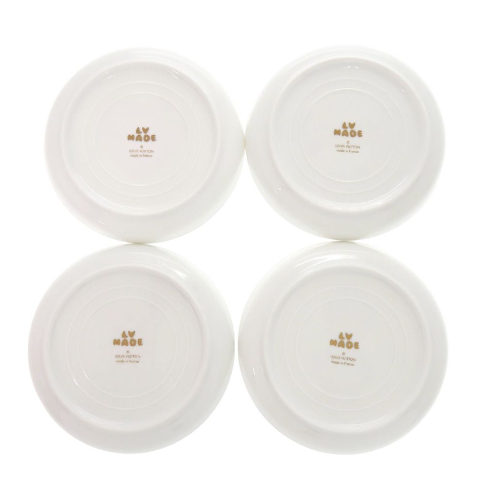 未使用 ルイ ヴィトン NIGO コラボ アシェット4 GI0729 4枚セット お皿