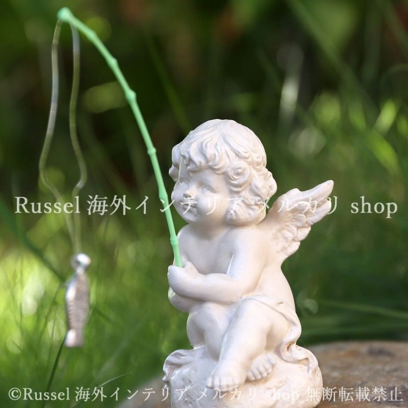 JAnjiaLxY ガーデニング 雑貨 天使 置物 平和を祈る天使 ガーデン