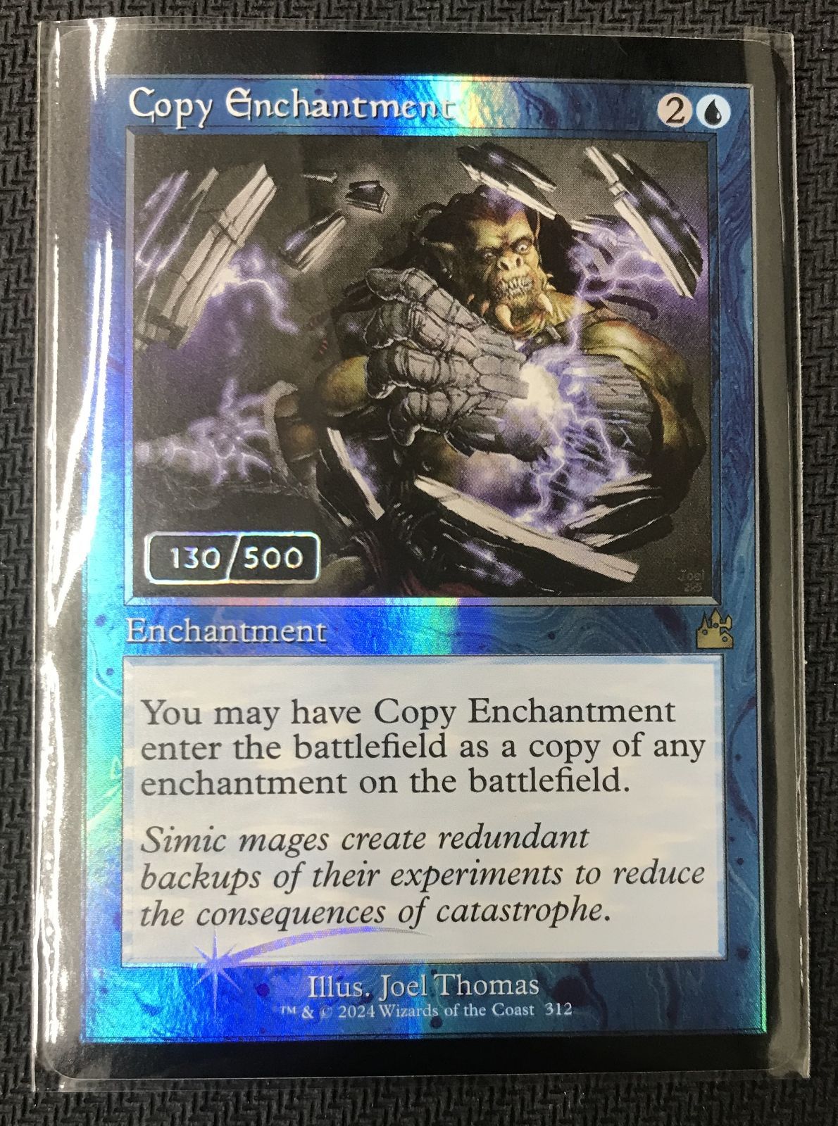 ＭTG Copy Enchantment ダブルレインボウ foil シリアル エンチャント