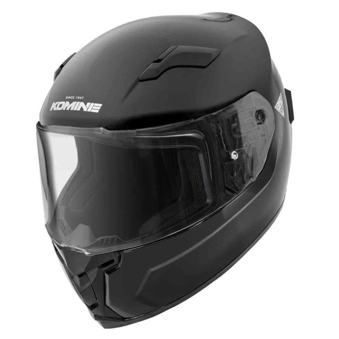 5営業日で発送 コミネ Komine HK-170 FL FULL F HELMET Gross-BLK M 01-170