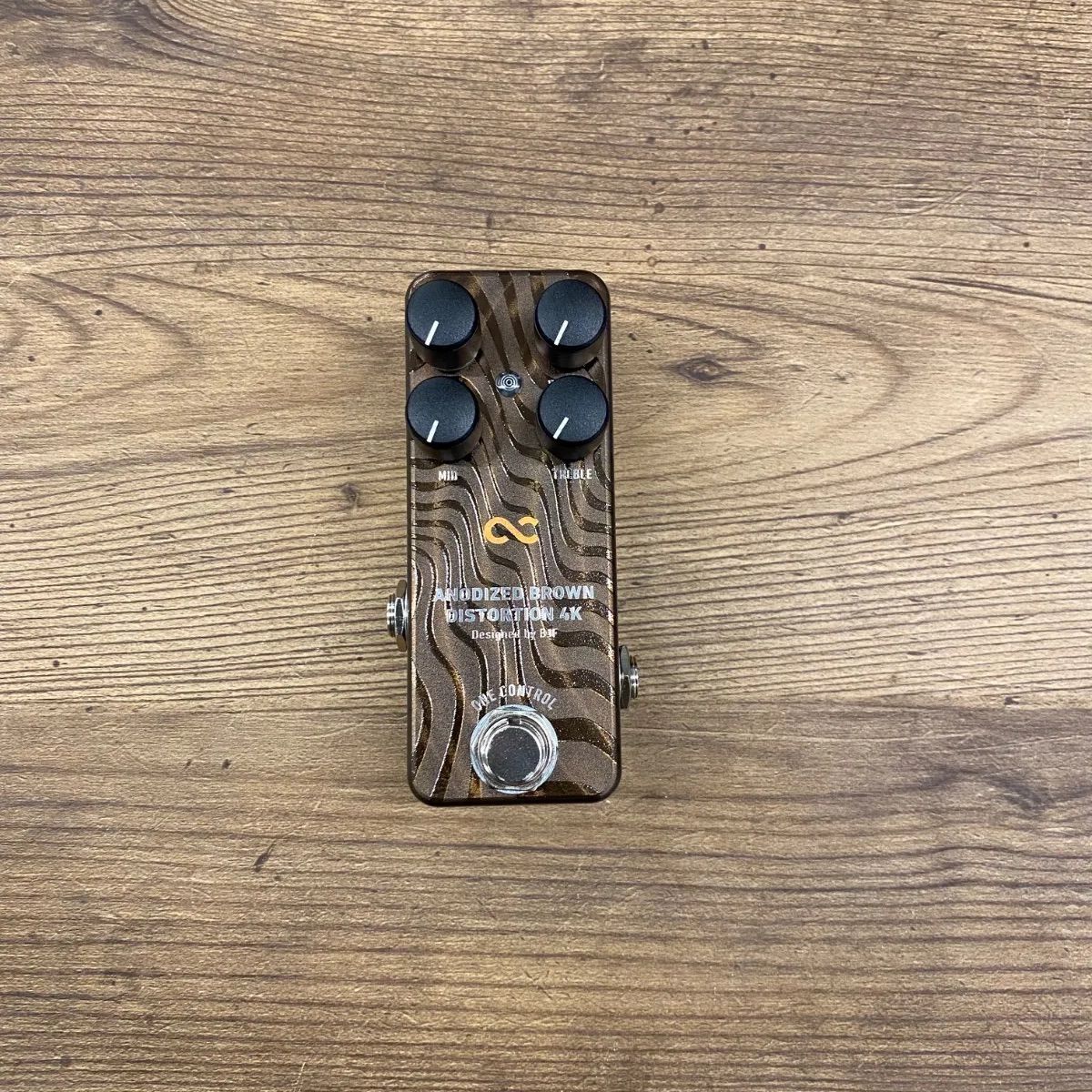 新品】One Control ANODIZED BROWN DISTORTION 4K / a49179【箱