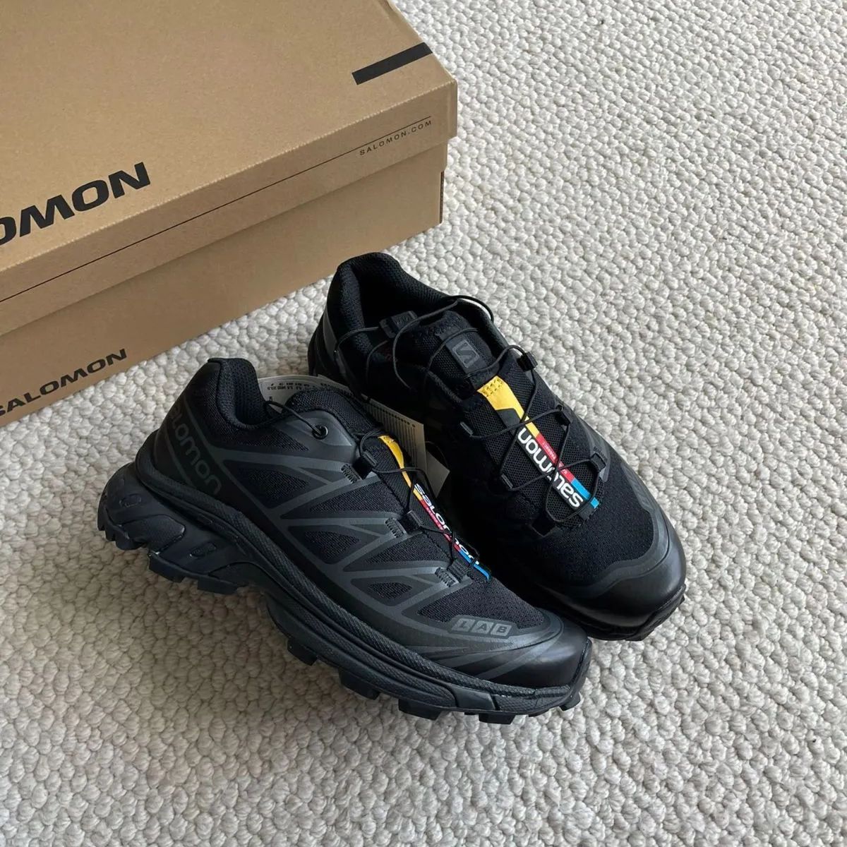 Salomon XT-6 Advanced Black サロモン  スニーカー