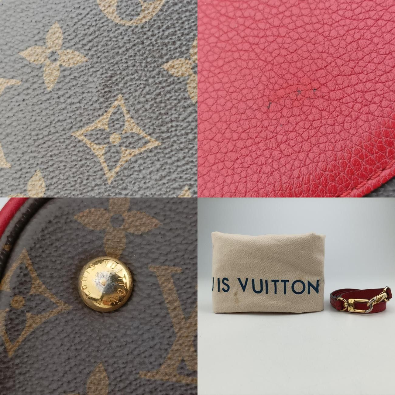 Vuittonフランドリンモノグラム|ブラウン系×スリーズモノグラムキャンバス×カーフレザーM41596DU0168