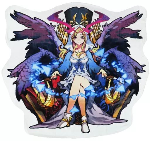雑貨　ルシファー BIGダイカットバスタオル 「モンスターストライク×ドン・キホーテ 驚絶!モンスト春祭2021 英雄の神殿くじ」 特賞 中古】雑貨 ルシファー BIGダイカットバスタオル 「モンスター