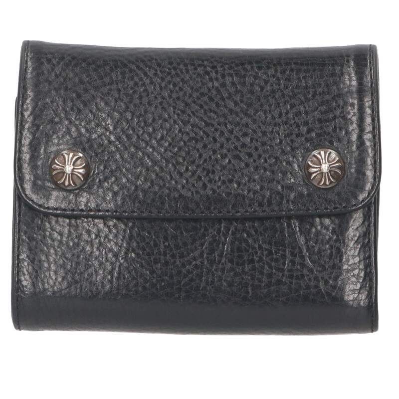 クロムハーツ レザー三つ折り財布 迷彩 小物 CHROME HEARTS 迷彩