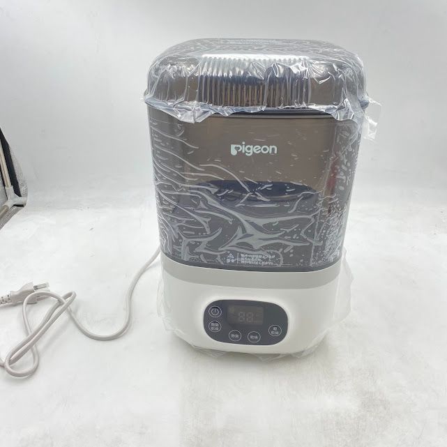 【極美品】ピジョン 哺乳びんスチーム 除菌・乾燥器 POCHITTO ポチット ホワイト K1004 1007ML012 0120241007100208